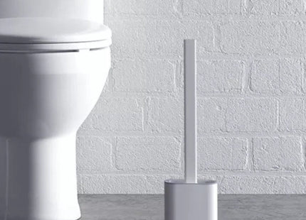 Ruhhy - Siliconen WC - Borstel - 36 Cm - Krasvrij - Met Muurbevestiging - MBDeals.nl