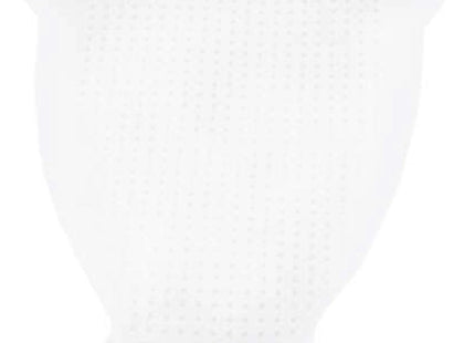 Ruhhy - Strijkijzerhoes - 24,3x15,5cm - Voorkomt Vastkleven en Verbranden - Vormaanpassend Materiaal - Wit - MBDeals.nl