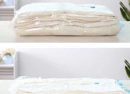 Ruhhy - Vacuumzakken Set van 15 - Herbruikbaar - 3 Maten - Transparant/Blauw - MBDeals.nl