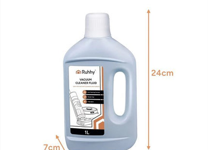 Ruhhy vloerreiniger robotstofzuiger 1 liter concentraat laag schuimend voor dweilrobots - MBDeals.nl