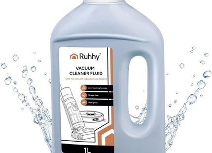 Ruhhy vloerreiniger robotstofzuiger 1 liter concentraat laag schuimend voor dweilrobots - MBDeals.nl