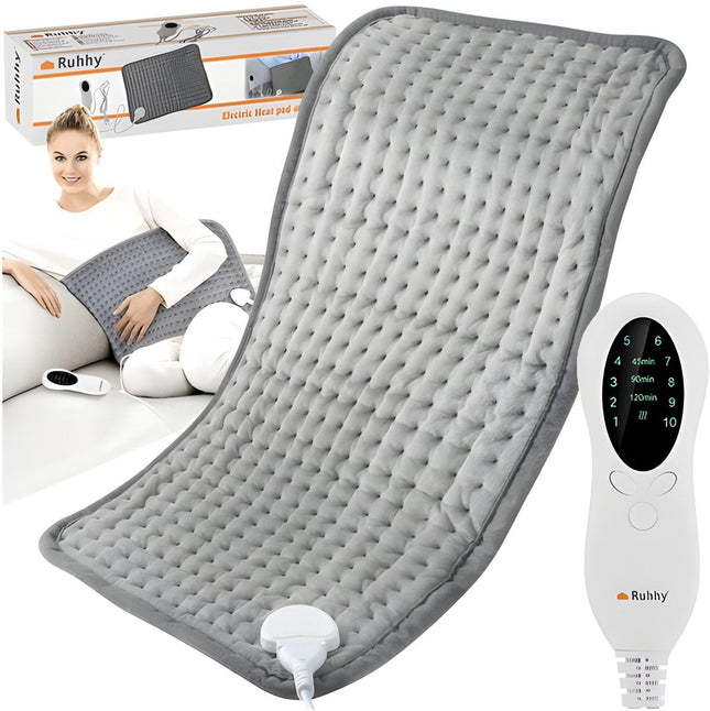 Ruhhy - Warmtekussen - Voor Rug & Gewrichten - Tot 70°C - Met Timer & Automatische Uitschakeling - MBDeals.nl