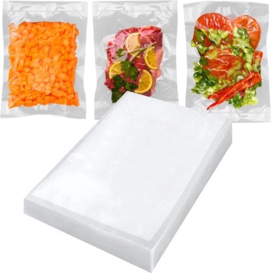 Sealzakken - Eten - Sealbaar - 20 x 30 cm - 50 stuks - MBDeals.nl