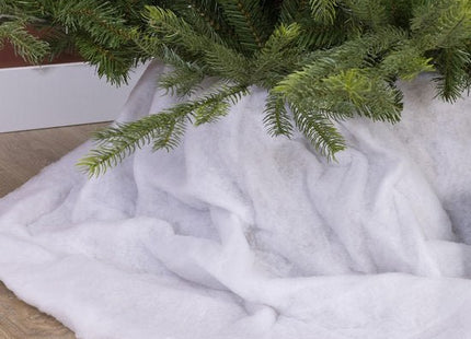 Sneeuwdeken van wit polyester, 250 x 100 cm, ondergrond voor je kerstdorp - foto 5