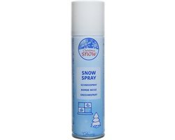 Sneeuwspray onbrandbaar 150 ml, witte spuitsneeuw voor ramen en spiegels - MBDeals.nl