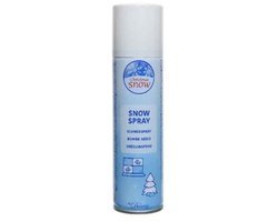 Sneeuwspray onbrandbaar 150 ml, witte spuitsneeuw voor ramen en spiegels - MBDeals.nl