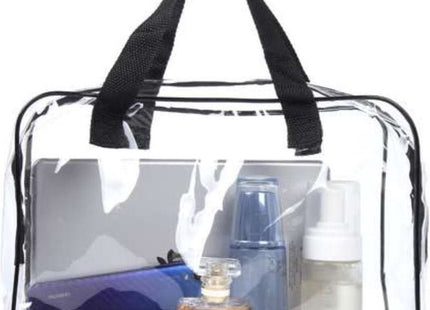 Soulima - Doorzichtige Toilettas Set - Waterdicht - 3 Maten (S/M/L) - Grote Toilettas met Handvatten - MBDeals.nl