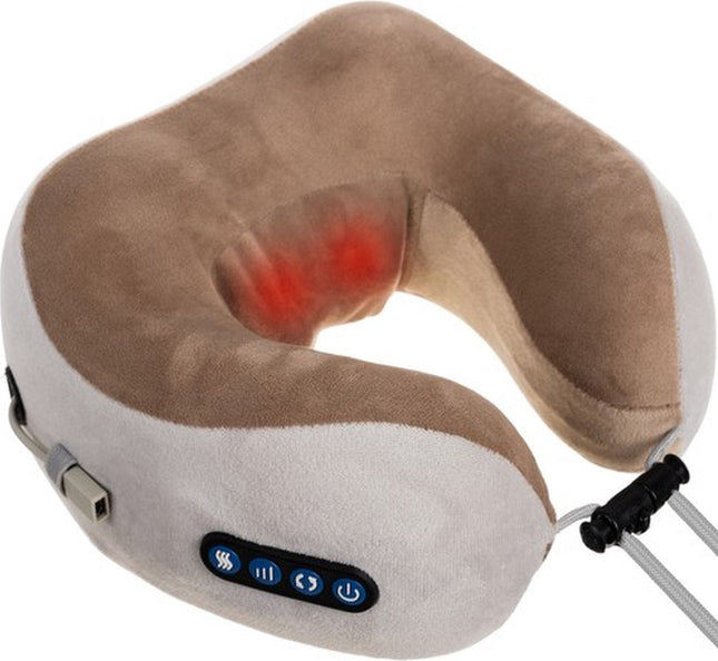 Soulima - Nekmassager - 3 Standen - Verwarmt - Afneembare & Wasbare Hoes - MBDeals.nl