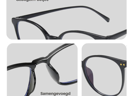 STEGGER - Anti - Bluelight bril Blauw Licht Bril - Blauw Licht Bril Zonder Sterkte - Blue Light Glasses - Beeldschermbril - MBDeals.nl