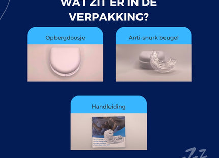 STEGGER - anti snurk beugel - Mondstuk voor het slapen - Anti Snurk - Snurkbeugel - MBDeals.nl