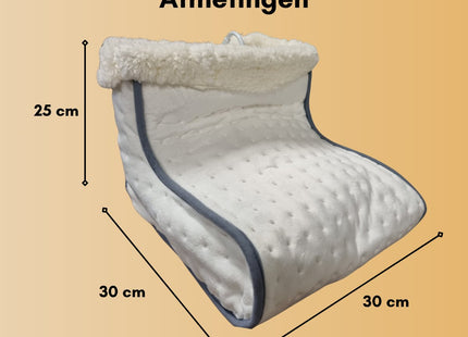 STEGGER - Elektrische Voetenwarmer - Voetenwarmers - Voetenwarmer Elektrisch - Voetenwarmer Elektrisch - Wit - MBDeals.nl