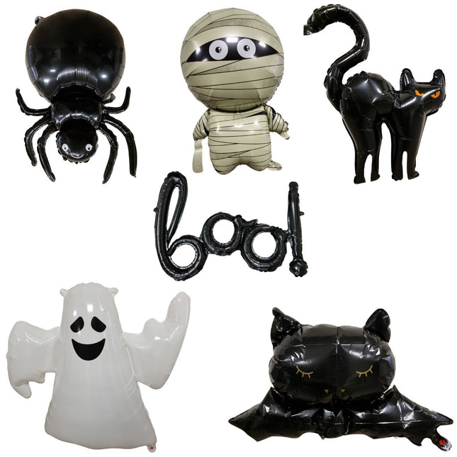 STEGGER - Halloween Ballonen - 6Pcs - Halloween Decoratie - Halloween Versiering - Halloween - MBDeals.nl