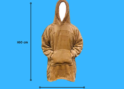 STEGGER - Hoodie Deken - Hoodie Deken Met Mouwen - Hoodie Deken Volwassenen - MBDeals.nl