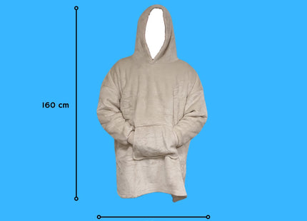 STEGGER - Hoodie Deken - Hoodie Deken met Mouwen - Hoodie Deken Volwassenen - MBDeals.nl