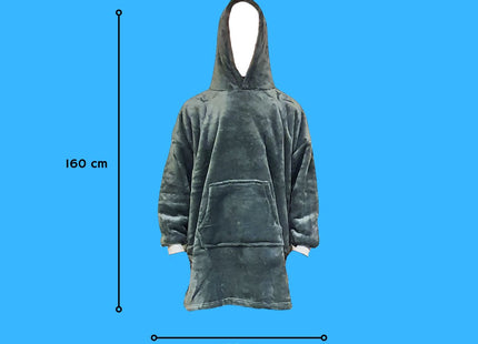 STEGGER - Hoodie Deken - Hoodie Deken Met Mouwen - Hoodie Deken Volwassenen - MBDeals.nl