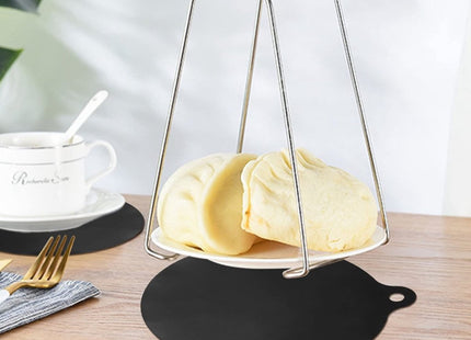 STEGGER - Inductie Beschermingsmatjes - Set van 4 - Antislip - 22cm Diameter - MBDeals.nl