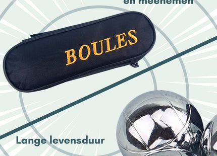 STEGGER - Jeu de boules - Jeu de boules Set Volwassenen - Jeu de boules Set - Jeu de boules Set met Draagtas - Jeu de boules 5 Delige Set - MBDeals.nl