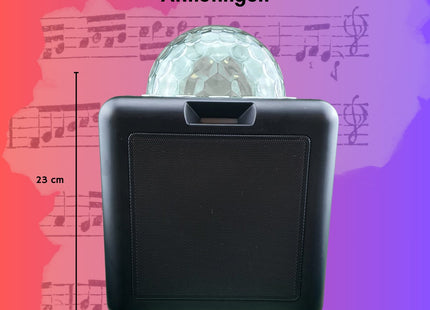 STEGGER - Karaoke Set - Karaoke Set Voor Volwassenen - Party Speaker - Karaoke - Inclusief Microfoon - MBDeals.nl