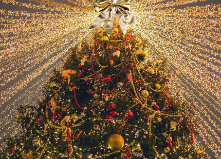 Stegger - Kerststrik - Goud - Sterk Polyester - Kerstboom Piek - MBDeals.nl