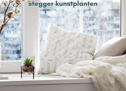 STEGGER - Kunstplanten - Kunstplanten Voor Binnen - Kunstplant - Kunstplant Voor Binnen - MBDeals.nl