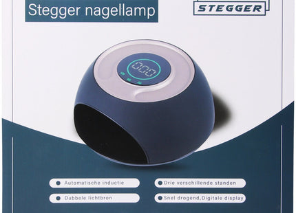 STEGGER - LED/UV Nagellamp - Handdetectie - Slimme LED Verdeling - Geschikt voor Elke Lak - MBDeals.nl