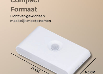 STEGGER - Nachtlampje voor volwassenen - Nachtlamp - Muurlamp - Automatische verlichting - MBDeals.nl