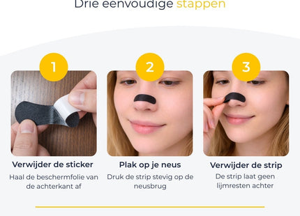 Stegger - Neusstrips - 30 Stuks - Anti Snurk - Hypoallergeen - MBDeals.nl