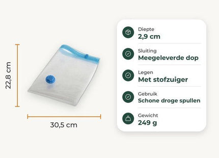 STEGGER opbergzakken vacuum XXL 110 x 80 cm voor kleding en beddengoed 1 stuk - foto 5
