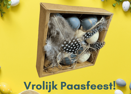STEGGER - Paasei - Paaseieren - Paaseitjes - Paaseieren Decoratie - Paasversiering - Pasen - MBDeals.nl