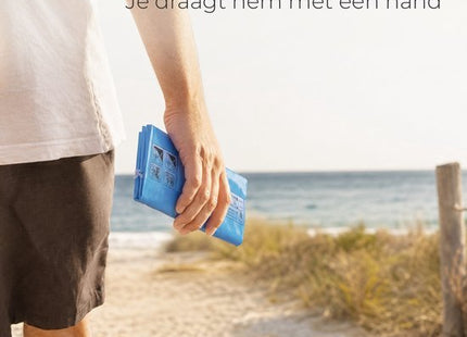 STEGGER waterhangmat met hoofdsteun, opblaasbaar, donkerblauw, 80 x 128 cm, 2 stuks - foto 7