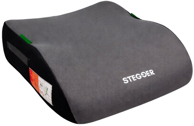 STEGGER - Zitverhoger - Grijze Kleur - 39 X 31 X 15cm - Geschikt voor Kinderen 135 - 150cm - MBDeals.nl
