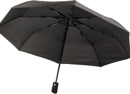 Stormparaplu opvouwbaar met automatische opening, 95 cm diameter, zwart - MBDeals.nl
