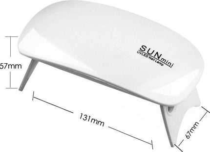 Sun Mini - Premium UV Nagellamp voor Gel Nagellak - 60/120 Sec Timer - Geschikt voor Handen en Voeten - Compact en Draagbaar - MBDeals.nl