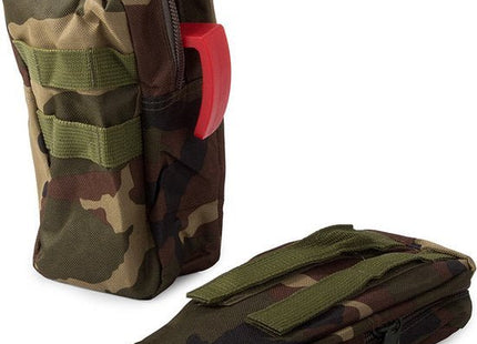Tactical backpack 48,5 liter met 2 afneembare niertassen in camouflage groen - foto 8