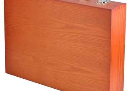 Tekenset 174-delig met verf, oliepastels en stiften in houten koffer - foto 3
