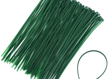 Tie wraps groen 3,6 x 200 mm, set van 100 kunststof kabelbinders - foto 6