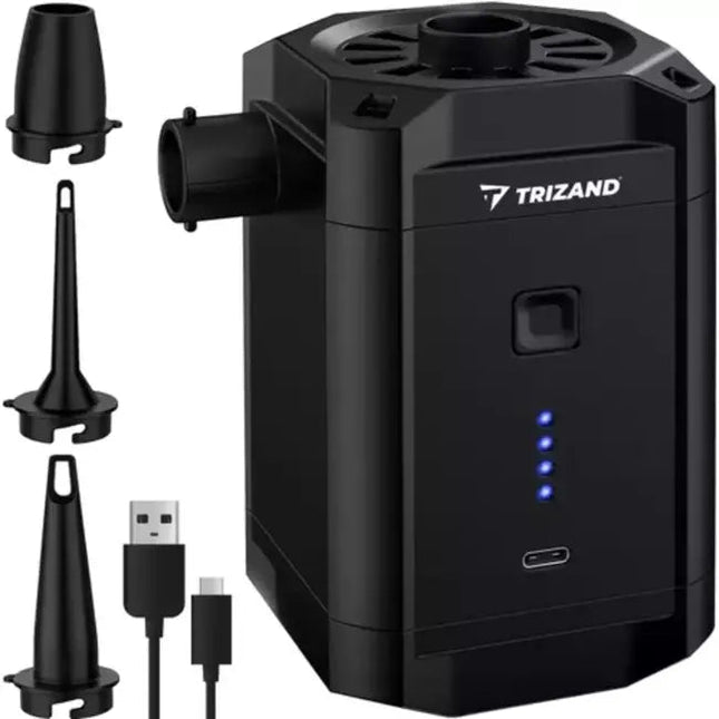 Trizand - Accu Luchtpomp - 240 L/min - 5000 MAh - Compact en Draadloos - MBDeals.nl