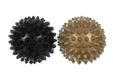 Trizand - Acupressuurmat Set - Inclusief Kussen en Massageballen - Meegeleverde Tas - Zwart en Goud - MBDeals.nl