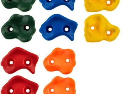 Trizand - Klimstenen - Set van 10 - Multicolor Design - Geschikt voor Binnen en Buiten - MBDeals.nl
