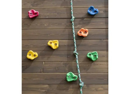 Trizand - Klimstenen - Set van 10 - Multicolor Design - Geschikt voor Binnen en Buiten - MBDeals.nl