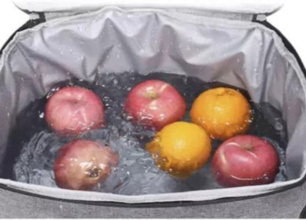 Trizand koeltas 20 liter waterdicht met 2 koelelementen grijs - foto 7