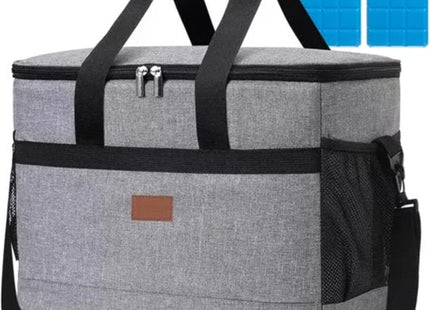 Trizand koeltas 20 liter waterdicht met 2 koelelementen grijs