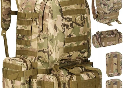 Trizand - Militaire Outdoor Sport Rugzak - 48.5L Capaciteit - Waterdicht - Verstelbare Riemen - MBDeals.nl