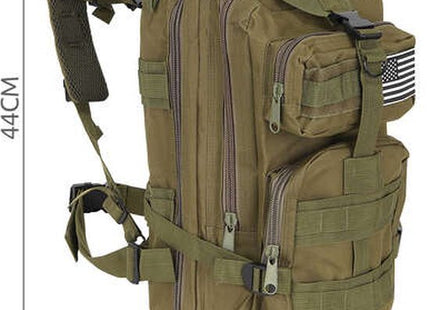 Trizand - Militaire Rugzak - 26 Liter Capaciteit - Groene Kleur - Geschikt voor Outdoor Activiteiten - MBDeals.nl