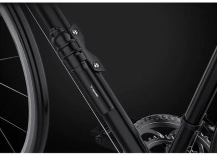 Trizand mini fietspomp van aluminium met framehouder, 7 bar, zwart - foto 6