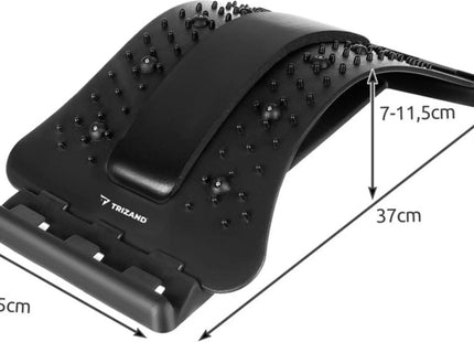 Trizand - Rugstretcher - Met Acupressuurmassage - 3 Niveaus van Stretching - ABS en PP - schuim - MBDeals.nl