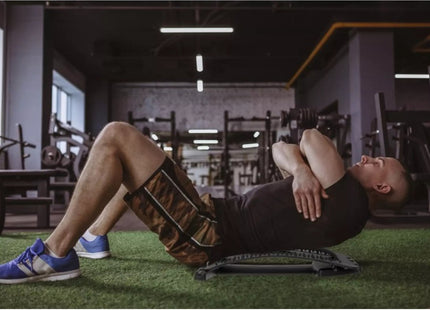 Trizand - Rugstretcher - Met Acupressuurmassage - 3 Niveaus van Stretching - ABS en PP - schuim - MBDeals.nl