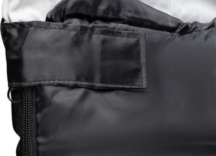 Trizand 2-in-1 slaapzak en deken met capuchon, zwart-grijs - foto 3