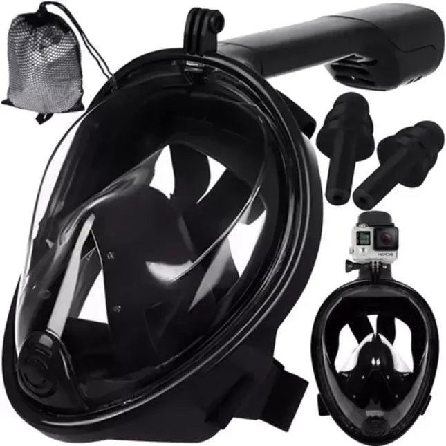 Trizand - Snorkelmasker - S/M Maat - 180 - Graden Zichtbaarheid - Anti - Fog en Dry - Top - MBDeals.nl