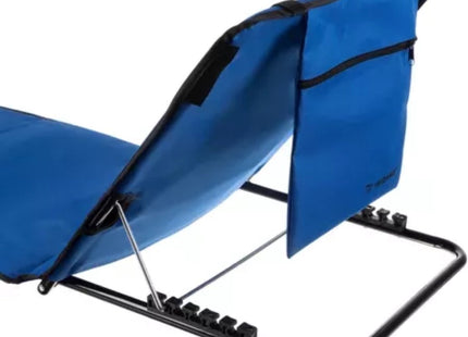 Trizand - Strandmat - Met Rugleuning en Kussen - Verstelbaar - Waterdichte PVC - Coating - MBDeals.nl